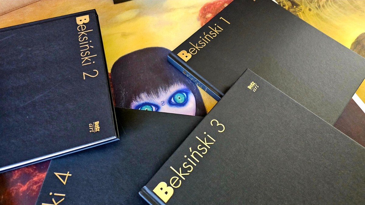 ZDZISLAW BEKSINSKI Four-Volume Boxed Set in Etui Case BRAND NEW
