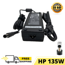 135W Genuine OEM HP Adapter Power Supply 586463-001 HSTNN-DA01 19.5V 6.9A 7.4mm