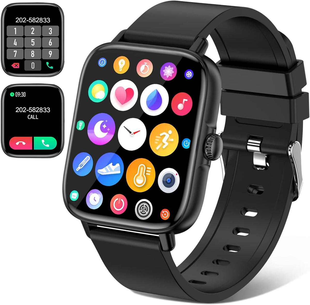 CODMETQL Smart Watch with Text and Call Answer/Dial Bluetooth