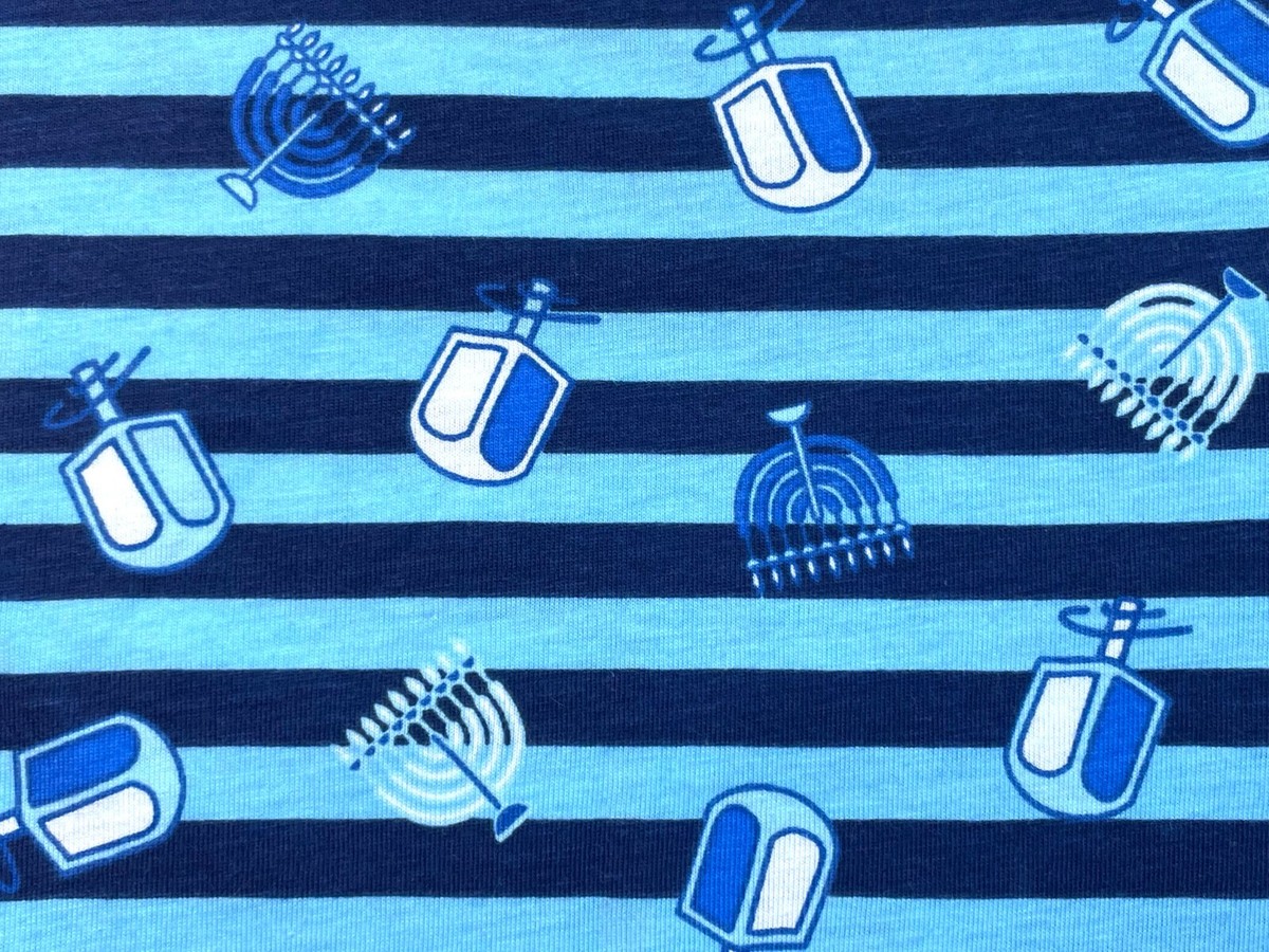 NWT Family Pajamas M Bah Humbug Top & Hanukkah PJ Set