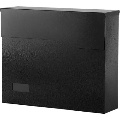 Mailbox Wall Mount Mailboxes For Outside Large Capacity Steel Hanging Metal Mail