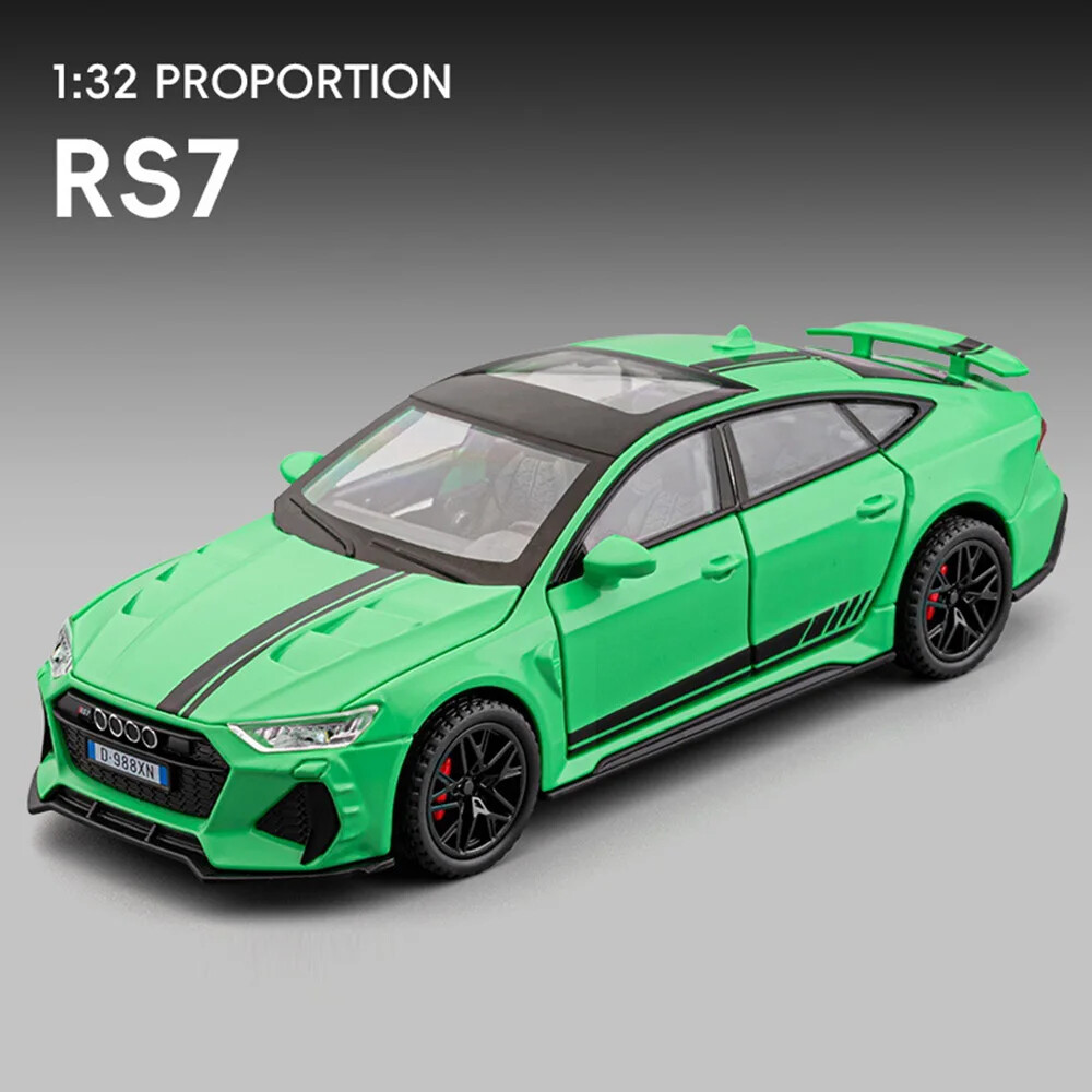 1/32 Audi RS7 Alloy Sport Car Toys Diecast Models Cars