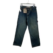 US Polo Assn Boys' Size 18 Blue Denim Utilitarian Jeans NWT
