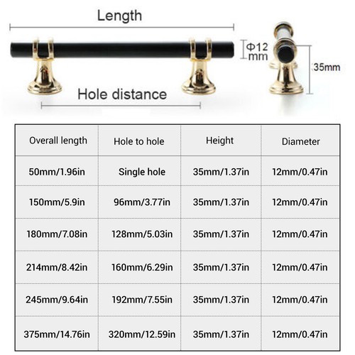 1-100PCS T Bar Drawer Knobs Closet Pulls Kitchen Bathroom Cabinet Door Handles - Picture 2 of 42