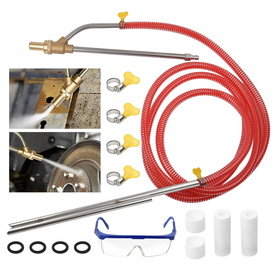 5000 PSI Sandblasting Kit Pressure Washer Sand Blaster Power Blaster Attachment - Image 4 of 4