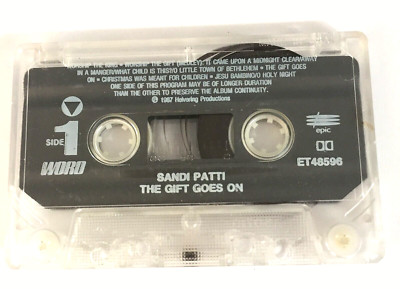 Sandi Patti The Gift Goes On Cassette tape Ships Same Day With Tracking