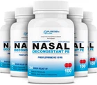 Puregen Labs Nasal Decongestant PE 5 Pack - 500 Tablets