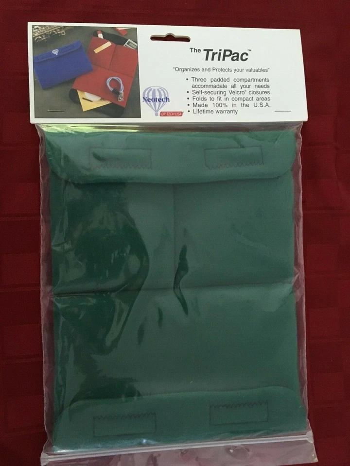 NEOTECH TriPac INSTRUMENT MOUTHPIECE AND ACCESSORY POUCH - FOREST GREEN - USA