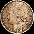 Morgan Silver Dollar $1 Coin 1921 US E PLURIBUS UNUM Business Strike Uncertified