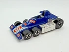 VINTAGE 1977 HOT WHEELS BLUE LICKETY SIX FORMULA 1 RACE CAR HONG KONG DIECAST