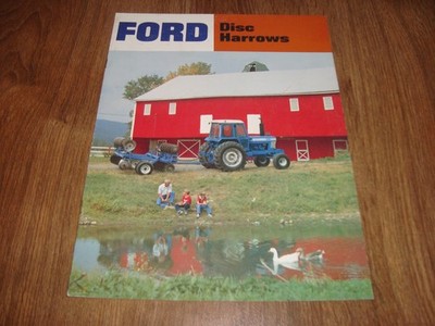 Vintage Ford Disc Harrows Brochure AD-4725