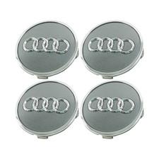 Original Audi Nabendeckel 8W0601170 Nabenkappe Grau 8W0 601 170 4x