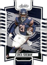2023 Panini Absolute #62 D'Onta Foreman