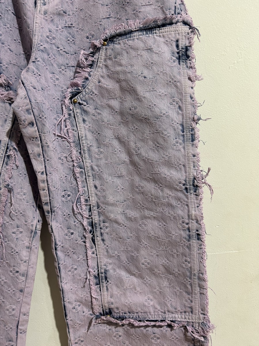 Louis Vuitton パンツ 34サイズ LOUIS VUITTON Vintage Graffiti Leggings #34 Pants Black Orange