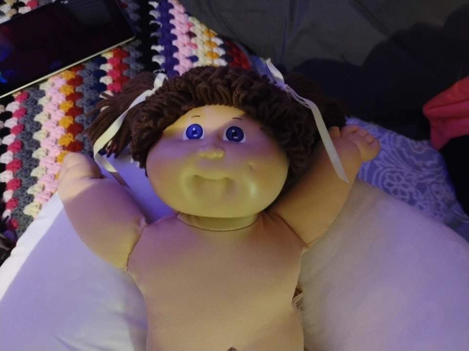 Juego de 6 parche de col vintage niños 1978 firmado por el creador Xavier Roberts Foto 3 de 4