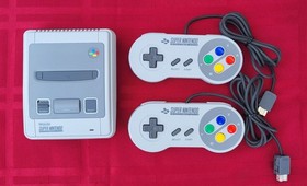 Super Nintendo NES Classic Mini System In Box + 2 Controller Extenders