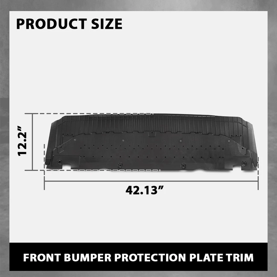 Front Bumper Splash Shield Cover Fit For 13-16 Audi S4 A4 W/ S-line 8K0807611B Foto 4 de 4