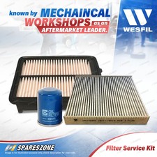 Wesfil Oil Air Cabin Filter Service Kit for Honda Odyssey RC 2.4L 2014-On