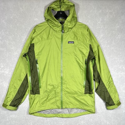 Patagonia Jacket Men's Small Green Torrentshell Waterproof