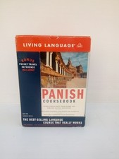 Living Language Spanish Coursebook: 40 Step By Step Lessons Paperback 1993