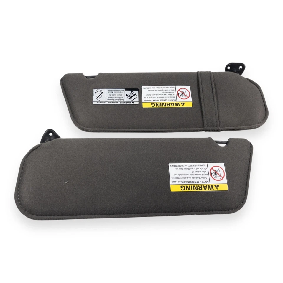 1989-2006 Ford Ranger Mazda B Series Driver & Passenger Side Sun Visor Pair - Image 4 of 4