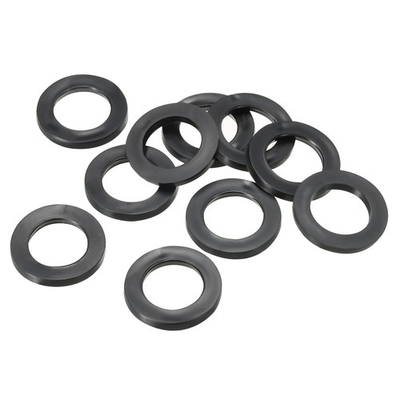#ad 24 Pcs M15 Rubber Flat Washer 15mm ID 23mm OD Sealing Spacer Gasket Ring Black $11.69