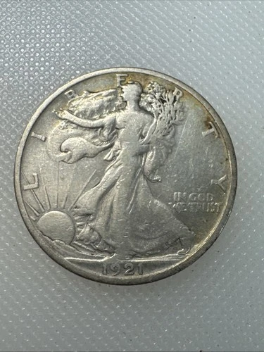 Photo of a 1921-S Walking Liberty Half Dollar from an eBay listing that sold on Jul 20, 2026