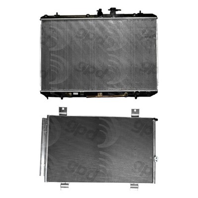 For Toyota Highlander 2008-2011 gpd BNDL-453495 Radiator & Condenser Kit