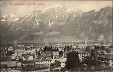 Bad Reichenhall gegen den Staufen Germany vintage postcard r233