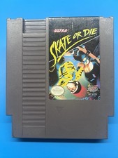 Skate or Die Nintendo NES Game Cart Only Authentic [TESTED - WORKING]