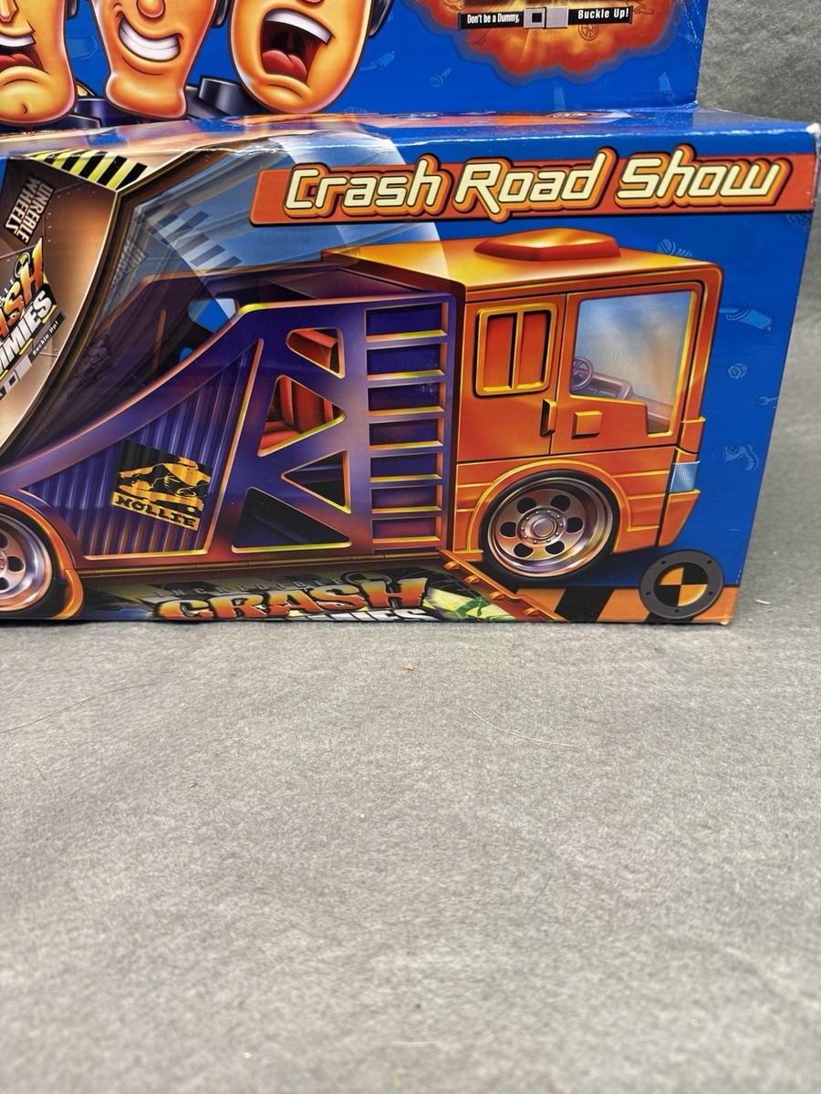 VINTAGE HOT WHEELS INCREDIBLE CRASH DUMMIES CRASH ROAD SHOW NIB