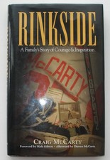 Rinkside by Craig McCarty (1998) HBDJ Darren McCarty Detroit Red Wings Hockey VG