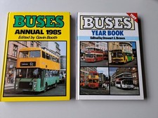 2 BUS HARDBACK BOOKS - YEARBOOK 1989 - ANNUAL 1985 - FABULOUS CONDITION