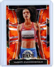 2025 Leaf Metal Women of Sport VASHTI CUNNINGHAM RC Red Ice Prizm Refractor 1/1