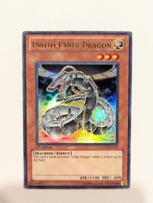 Proto-Cyber Dragon LCGX-EN177 1st Edition Ultra Rare LP