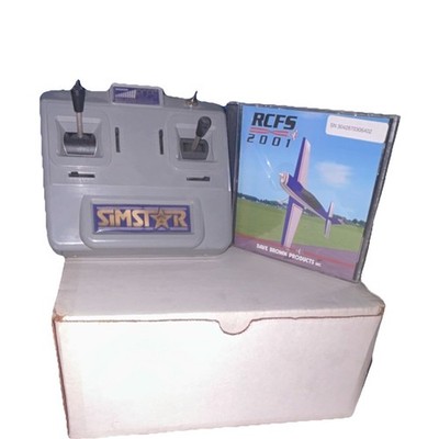Dave Brown Products RCFS 2001 RC Flight Simulator w/ SimStar Controller, CD