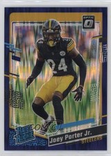 2023 Panini Donruss Optic Rated Rookie Purple Shock Prizm Joey Porter Jr 13hf