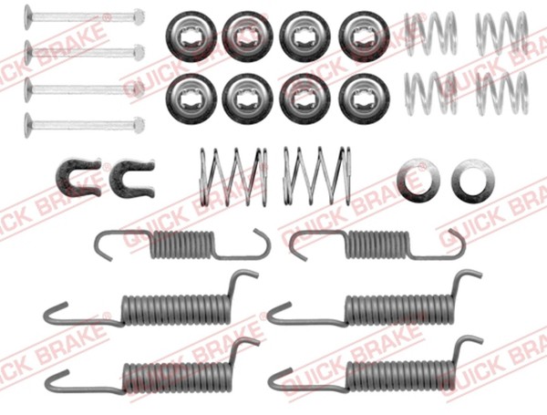 Quick Brake ZubehöRsatz Feststellbremsbacken 105-0821 FüR Mitsubishi Pajero 2 4-image