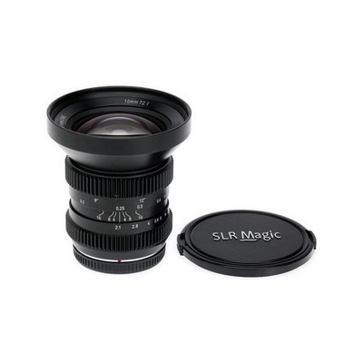 Micro Four Thirds SLR Magic 10mm T1.5 Manual Focus MFT Cine Wide Angle Lens
