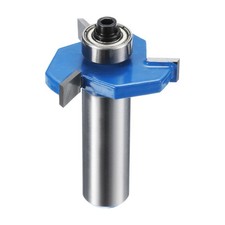 T Slot Cutter Rabbet Router Bit 1/2" Shank 1-13/32" x 15/64" 3 Wing W Bearing