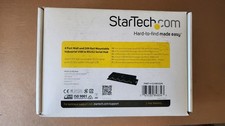 StarTech 4 Port Wall Mountable USB to DB9 RS232 Serial Adapter Hub