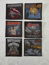 Heavy Metal Patches Set Aufnäher Scorpions E...