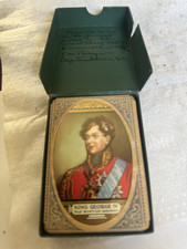 Vintage King George IV Old Scotch Whiskey Advertising Playing Cards Sealed