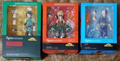 My Hero Academia Figma Actionfigur Deku Bakugo Todoroki Set Neu Versiegelt