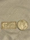 Stone Mountain Wonders  America 1 oz .999 Fine Silver Bar & 1902-P MORGAN DOLLAR