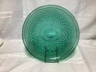 VTG Anchor Hocking Wexford Emerald Green Glass Platter/Serving Dish