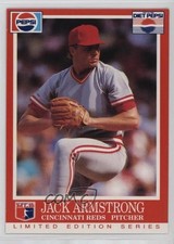 1991 Pepsi Cincinnati Reds Food Issue Jack Armstrong 0q3