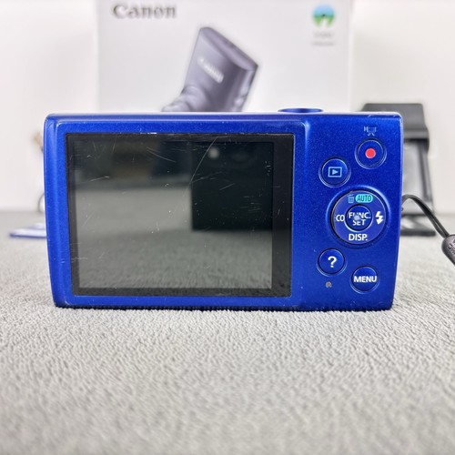 Canon IXUS 170 /PowerShot ELPH 170 IS 20.0 MP Digital Compact Camera Blue Tested - Bild 7 von 15