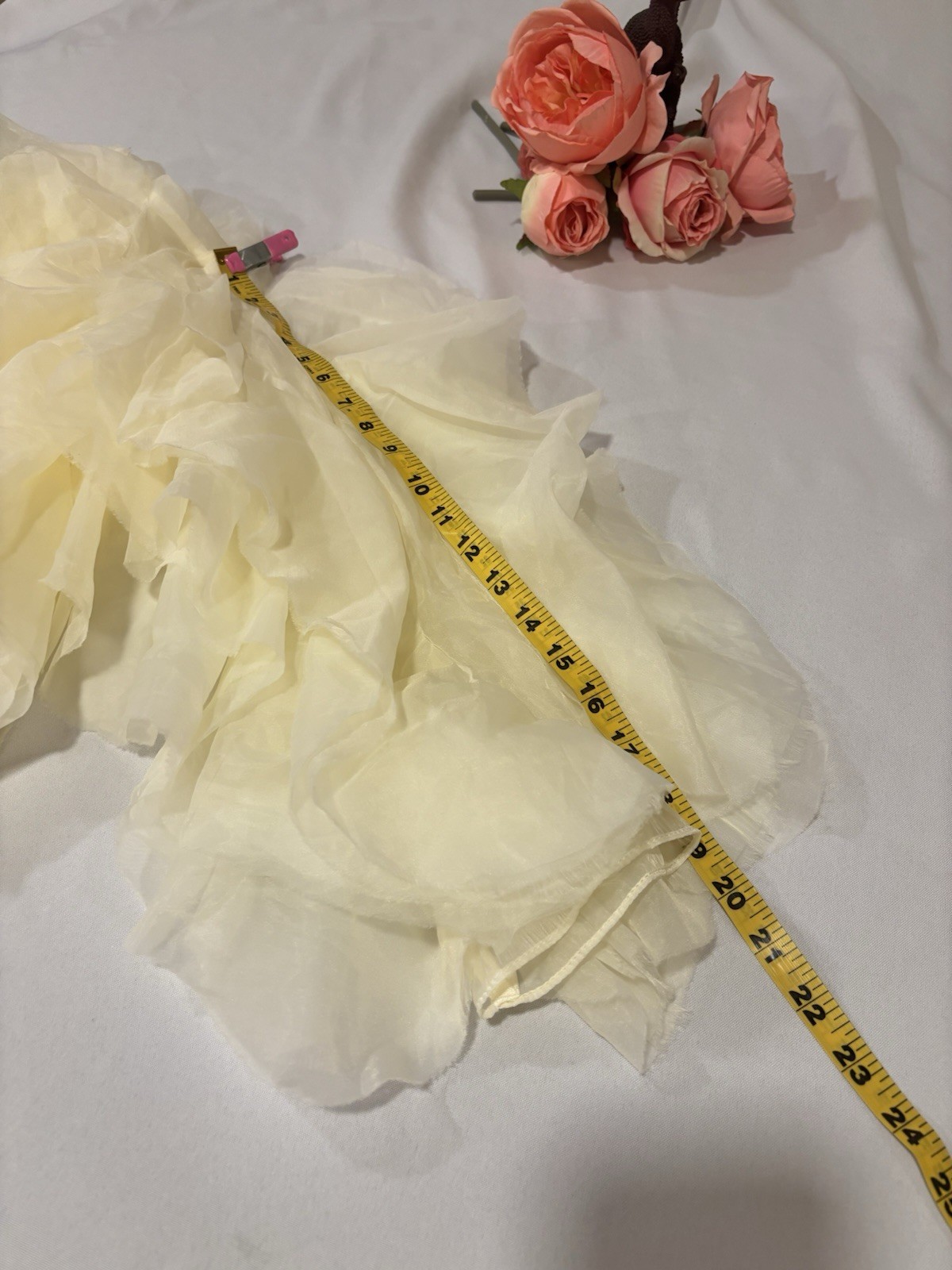 COMMENSE Solid Patchwork Folds Blouse Women Round… - image 10