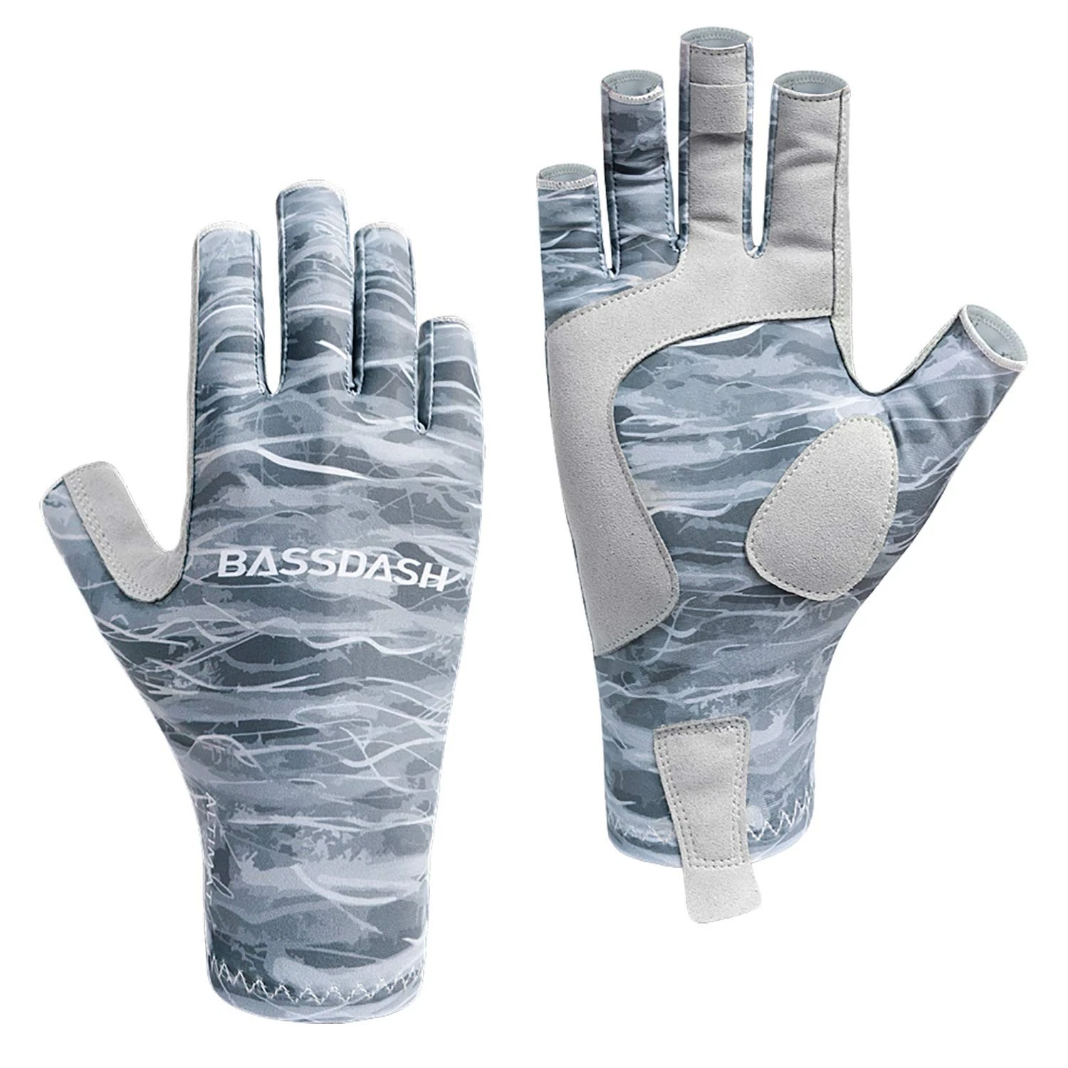 ALTIMATE Sun Protection Fingerless Fishing Gloves UPF 50+ Men’s Women’s UV Gl...